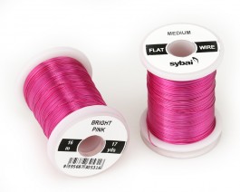 Flat Colour Wire, Medium, Bright Pink